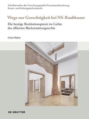 cover image of Wege zur Gerechtigkeit bei „NS-Raubkunst"